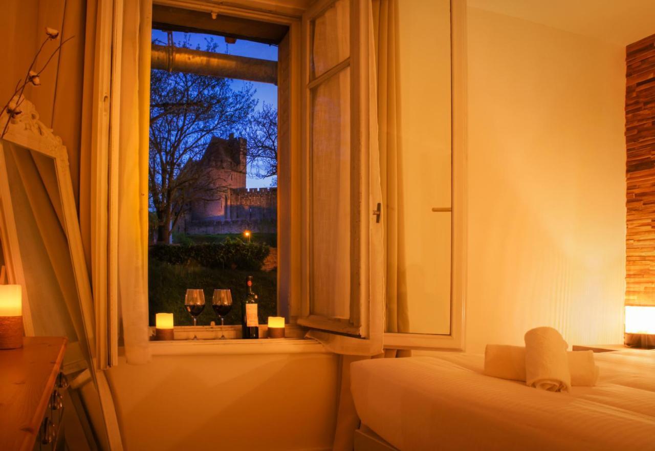Le Cocon De La Cite - Parking Au Pied De La Cite Apartment Каркасон Екстериор снимка
